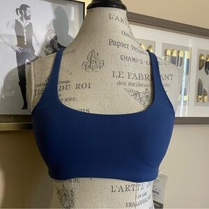 Vuori French Blue Yosemite Sports Bra NWT
